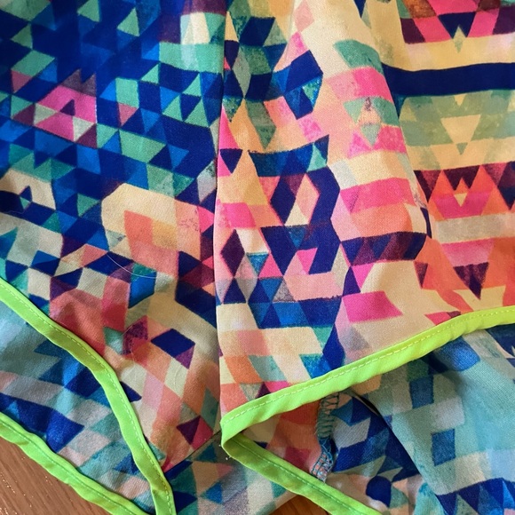 Shosha Women's Running Shorts, Large, Neon - Picture 3 of 5